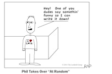 Phil Takes Over "At Random"