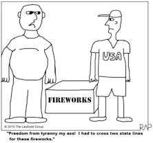 Fireworks And ‘Merica