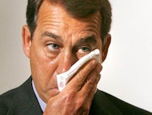 John Boehner Turns On The Waterworks