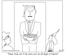 Trick or Treating at The Donald's House