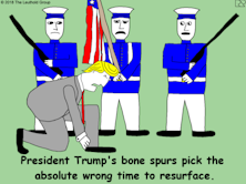 President Trump's Bone Spurs